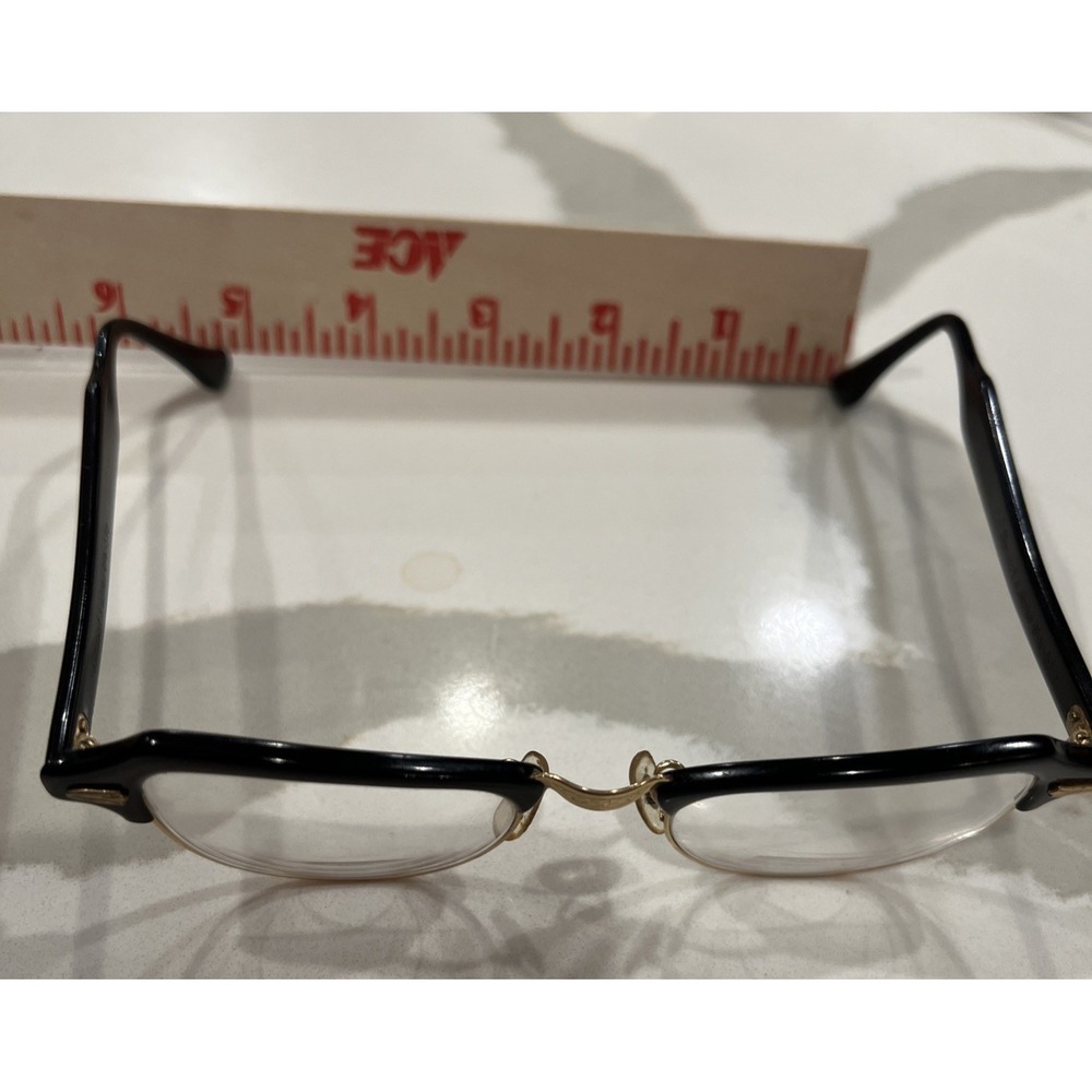 Vintage Bausch & Lomb 1/10 12K GF Gold Filled/Plate Eyeglass Frames 20-46 - Picture 7 of 9